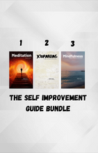 Load image into Gallery viewer, Self Improvement Guide Bundle (3 eBooks)
